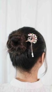 Amefurashi Hairpin Retro Vintage Bridal Wedding Gift Hairpin Wanita Cantik Pin Rambut A2