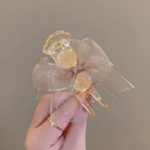 BlackPing Jepit Rambut Pita Korea – Model Jepit Cepol Udang Wanita – Aksesoris Rambut Murah Stylish Clips