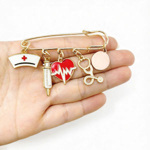 Customized Nurse Brooch Pin for Women Men Nursing Graduation Gift Nurse Practitioner Gifts Nurse Teacher Student