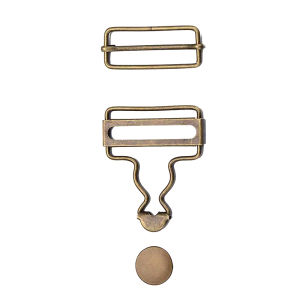 Sixth street Dungaree Fasteners Clip Brace Buckles With Jeans Buttons Set For Denims Jackets Home DIY Apparel Sewing Supplies