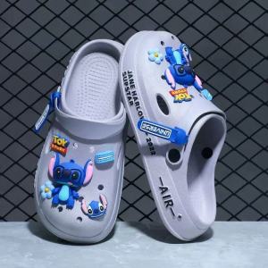 Free Shipping Oversized EVA Clogs MenS New Summer Breathable Sandals Non-Slip And Wear-Resistant Suitable For Outdoor Wear Closed-Toe Beach Slippers