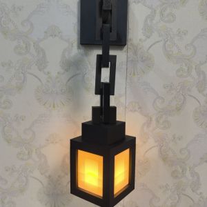 Creative Lantern Decor Lamp RGB Night Light Bedroom Atmosphere Light With Remote
