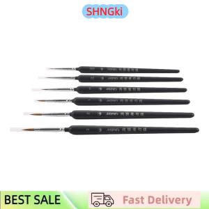 SHNGki Miniature Paint Brush Professional Nylon Brush Acrylic Painting Thin Line Pen
