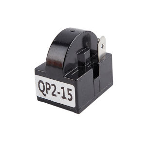 godessing Refrigerator Fitting Freezer PTC Starter Thermal Protector Relay QP2-12 15 22 33