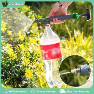 High Pressure Air Pump Manual Sprayer Adjustable Spray Head Nozzle Watering Garden Tools