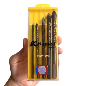 Bộ 5 mũi khoan đa năng hãng Kapusi Japan ( 6-6-8-10-12mm )