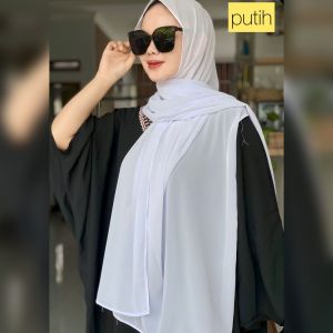 pashmina ceruty baby doll / pasmina ceruty baby doll / kerudung pashmina / pashmina ceruty 175x75