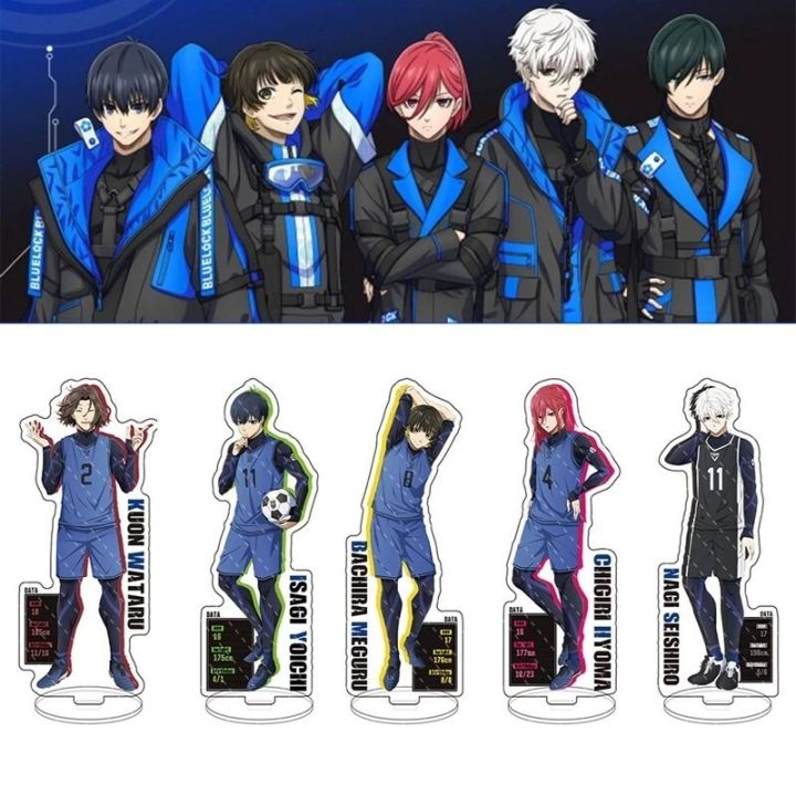 Mô hình Standee Blue Lock Isagi Nagi Meguru Chigiri Reo Sae Itoshi Rin ...