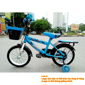 Xe đạp bé trai bé gái giá rẻ xe đạp trẻ em 2-8 tuổi 12inch 14inch 16inch XD01