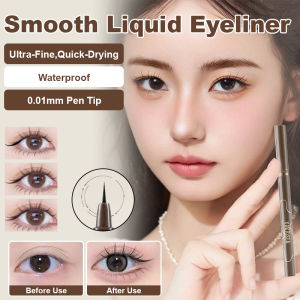 Liquid eyeliner Fine and smooth application Waterproof sweatproof and long-lasting Fast-drying and smudge-proof Smudge-proof eyeliner