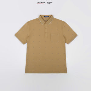 Áo Polo Nam VIỆT PHÁP Form Luxury - Thun 4 Chiều Lạnh  lịch lãm sang trọng  36549