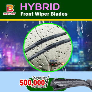 Rapid Boy Windshield Front Hybrid & Silicone Wiper Blades Upgrade For Perodua Aruz Ativa Kembara Kenari Nautica/Clear VIsibility & Durable WIpers