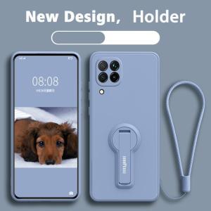 Casing huawei nova 7i nova7 i phone case Softcas Silicone Protector Smooth shockproof Bumper Cover new design 360° with holder YTXZZJ01