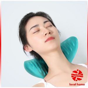 หมอนนวดกระดูกสันหลังส่วนคอ ไหล่ แบบพกพา Shiatsu cervical massage pillow