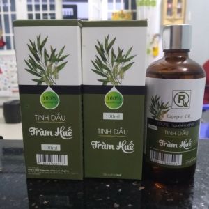 (Tặng 1 chai sả Java 10ml)Combo 2 chai Tinh Dầu Tràm Huế Nguyên Chất  Dùng Cho Mẹ Và Bé I Giữ ấm cho bé I Thơm Phòng I Đuổi Muỗi (100ml)