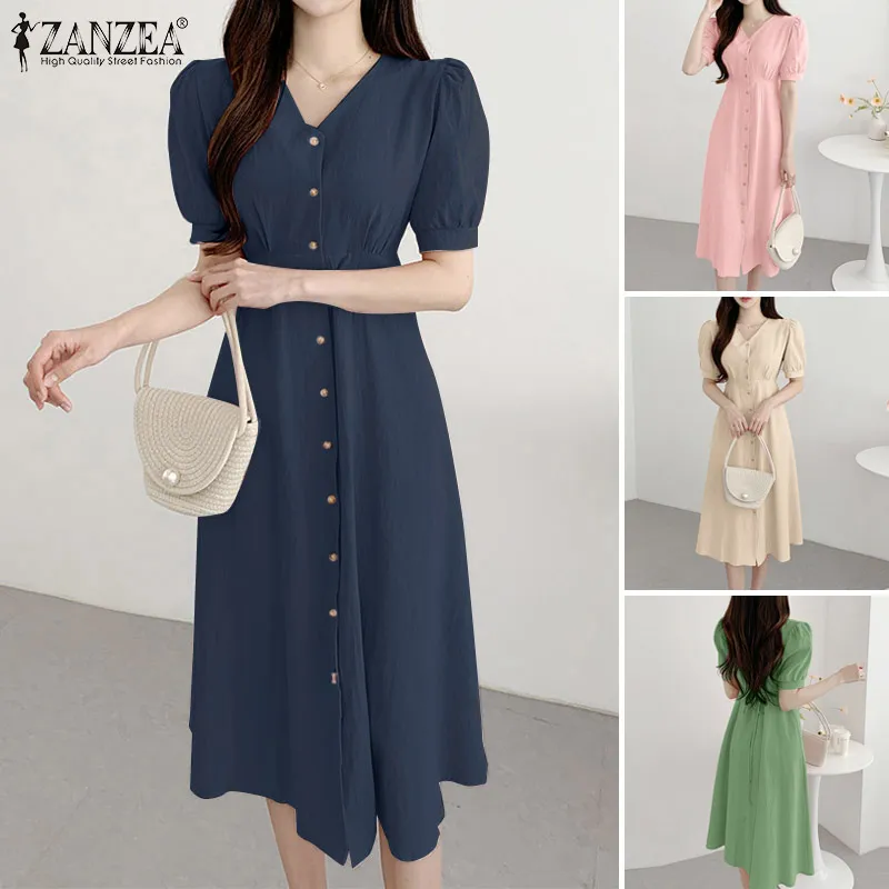 Clearance Sale】MOMONACO ZANZEA Korean Style Women's Dresses