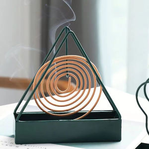 438178 ZXC Iron Mosquito Holder Incense Holders Incense Frame Modern Repellent Incense Rack for Household Bedroom Patio