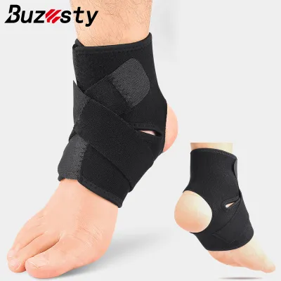 ผ้ารัดข้อเท้า Buzesty สายรัดปรับได้รัดแขนนีโอพรีนระบายอากาศน้ำหนักเบาตัวจับให้ข้อเท้านิ่งยืดหยุ่นสูงสำหรับการวิ่งโรคข้ออักเสบเคล็ดขัดยอกเหมาะสำหรับทั้งเท้าซ้ายและขวา