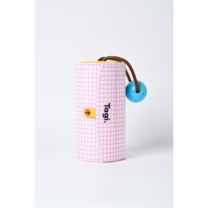 Tagi. Mini Signal Rotating Jewelry Box กระเป๋าใส่เครื่องประดับและเครื่องสำอาง ขนาดเล็กพกพาสะดวก พร้อมด้ามจับหมุนหลายชั้น