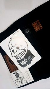 Celana Chinos Panjang Pria Bahan Katun Twill Stretch Combed Model Pensil untuk Kerja Harian Santai Kondangan Warna Hitam Abu