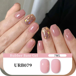 UR SUGAR 7ml Refill Supplier Sequins Gel Rubber Base Gel Varnish Glitter Semi Permanent UV Gel Profession Hybrid Gel