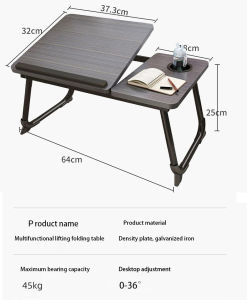 Height adjustable 32 inches standing desk converter with Keyboard Tray For Home Office Laptop Stand Table Black / White