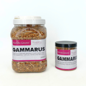 Nature Grains! Gammarus Treats High Calcium and Minerals Supplement Diet for Terrapins Turtles Fishes and Reptiles 550ml 2600ml