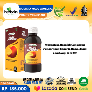 Madu Biosfera Madu Lambung Asli Atasi Asam Lambung Maag Kronis Gerd Dan Perut Mual Ampuh