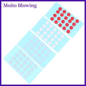 Moito Universal Mouse Non-slip Foot Sticker Small Round Dot Mouse Skates Mice Glide Feet Control Speed Version Anti-slip Sticker