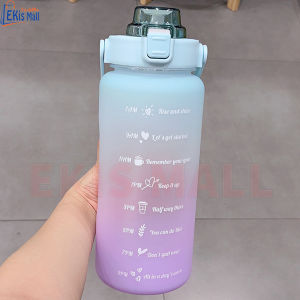 Bình đựng nước thời trang Size to 2l Chất liệu cao cấp chống va đập chịu nhiệt cung cấp nước cho 1 ngày
