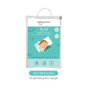 Gối Ngủ Babyworks Cho Bé Êm Mềm Thoáng Khí An Toàn Giảm Tì Đầu Giúp Bé Ngủ Sâu Dành Cho Trẻ Trên 3 Tháng Và 12 Tháng Tuổi