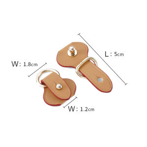EverToner Anti-wear Buckle for Diane Bag Genuine Leather Shoulder Strap Hardware Protection Ring Shoulder Strap Modification Bag Accessories