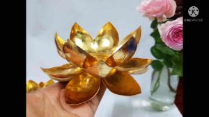 Brass Byfa W1110 ดอกบัวทองเหลือง สำหรับเชิงเทียน ราคา 1ดอก คู่สั่งเพิ่ม