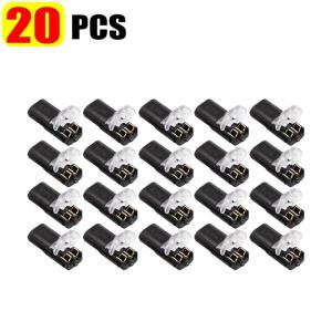 100PCS Double Wire Plug-in Connectors with Locking Buckle Car Wire 2 Way Terminal Block Waterproof Quick Connector Cable Clamps