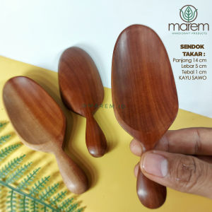 SENDOK TAKAR GULA | SENDOK SKOP BUMBU KAYU | SENDOK UNIK KAYU | SENDOK TEPUNG | SENDOK SEKOP KOPI A