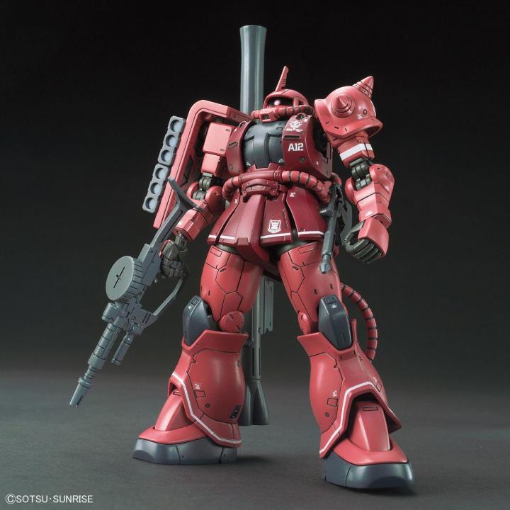 Bandai HG 1 144 MS 06S Zaku II Principality Of Zeon Char Aznable s bandai-hg-1-144-ms-06s-zaku-ii-principality-of-zeon-char-aznable-s