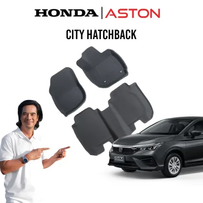 [ถูกที่สุด ครบชุด] พรมปูพื้นรถยนต์ HONDA CITY HATCHBACK 2020 - 2025 ดีไซน์เรียบหรู Premium พรมปูพื้นรถยนต์เข้ารูป