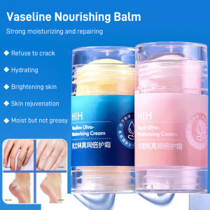 Vaseline Peach Moisturizing Protection Stick Foot Cream/Anti-Cracking/Quick Hydration/Autumn Winter Care/Soothes Dry Feet For Adults Women