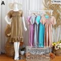 Daster Kerut Dada Polos Daster Katun Rayon Daster Renda Murah A CTR 505. 