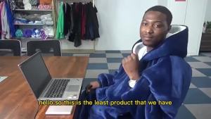 {READY STOCK}{READY STOCK}Oversized Wearable Blanket Hoodie – Sherpa Fleece Sweatshirt with Sleeves & Pocket Warm Plush Hooded Blanket