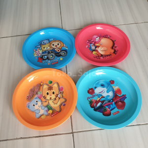 Piring Makan Anak Plastik Tempat Makan Emily Plate 03 MW-53 Lion Star