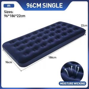Inflatable Air Bed with Automatic Pump Camping Air Mattresses Double Person/ Family size Air Bed for Camping & Home Use