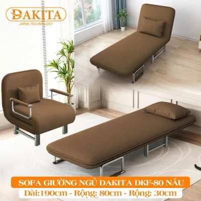 Giường Ngủ thành ghế SOFA SIÊU XỊN DAKITA DKF-65 Giường Ngủ Có Nệm Xếp Gọn Đa Năng (Rộng 65cm)