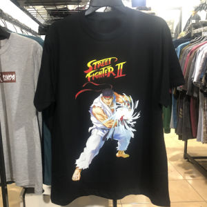 Kaos Street Fighter II Ryu Tshirt Casual Premium Cotton Real Pict Ready Stock Tersedia dan Siap Kirim BISA COD