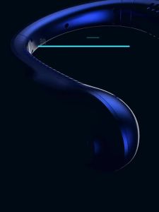 2024 New Portable  Hanging Neck Fan Bladeless Neckband Fan Digital Display Power Air Cooler USB Rechargeable Electric Fans