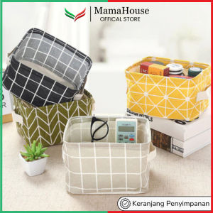 [MHS] Tempat Penyimpanan Keranjang Lipat Serbaguna Multifungsi Tempat Obat Tempat Keranjang Kaos Kaki