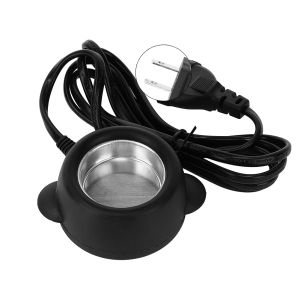 Hair Extension Glue Pot Constant Temperature 150°C Compact Fast Heating Portable and Fast Heating Salon & Home Use ABS Material 4cm Inner Diameter EU/US/UK/AU Plug