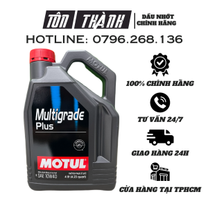 [ HÀNG CHÍNH HÃNG MOTUL ] NHỚT XE HƠI MOTUL MULTIGRADE PLUS 10W40 (4L)