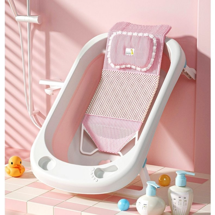 MHS Newborn Safety Bath Tub Non Slip Skin Friendly Seat Support