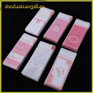 [Duola] 100pcs MINI Plastic Cookie บรรจุภัณฑ์คัพเค้กห่อถุง OPP self adhesive bags